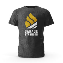 Load image into Gallery viewer, Garage Strength Gray Logo T-Shirt (Premium)