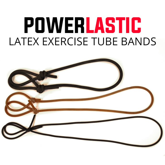 PowerLastic Latex Exercise Tube Bands