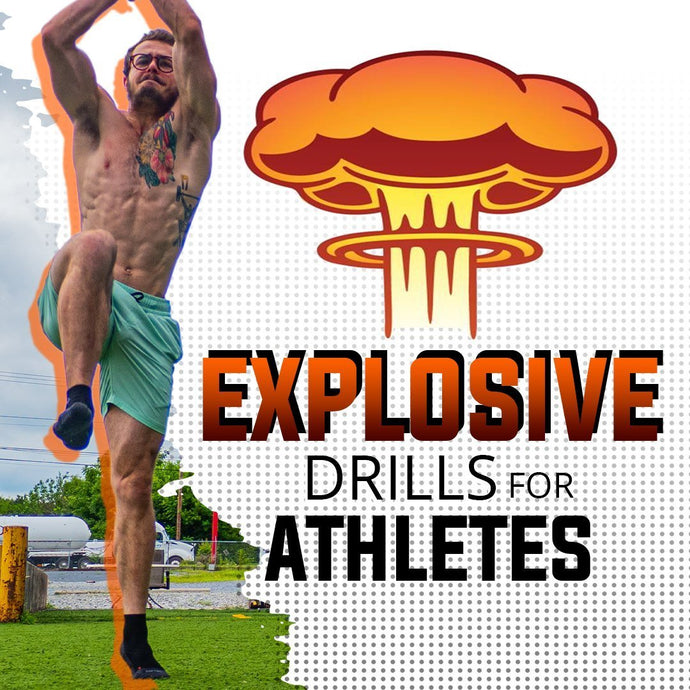 Top 5 Explosive Bodyweight Exercises For Athletes | AT HOME WORKOUT