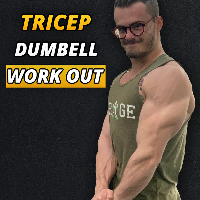 Ultimate Tricep Dumbbell Workout for Athletes