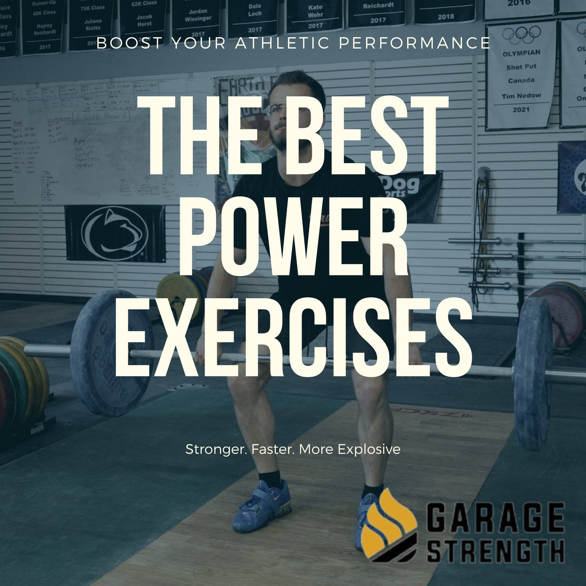 The Best Power Exercises to Boost Your Athletic Performance – Garage ...