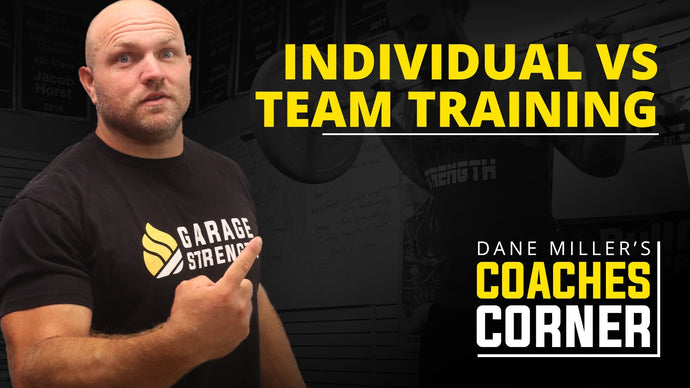 Individual vs. Team Training!
