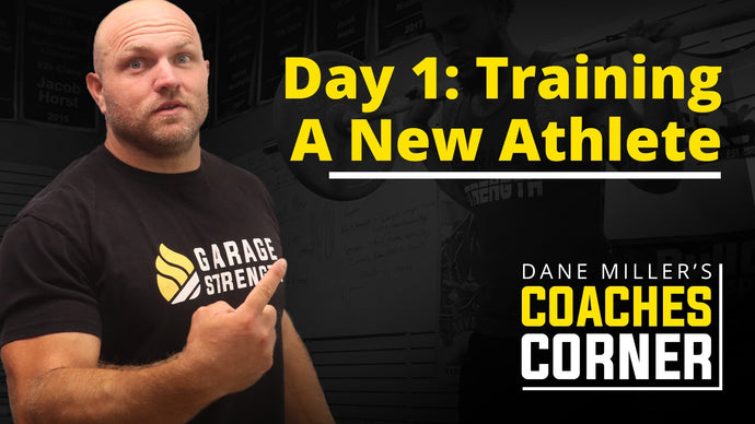How to Train an Athlete on Day 1