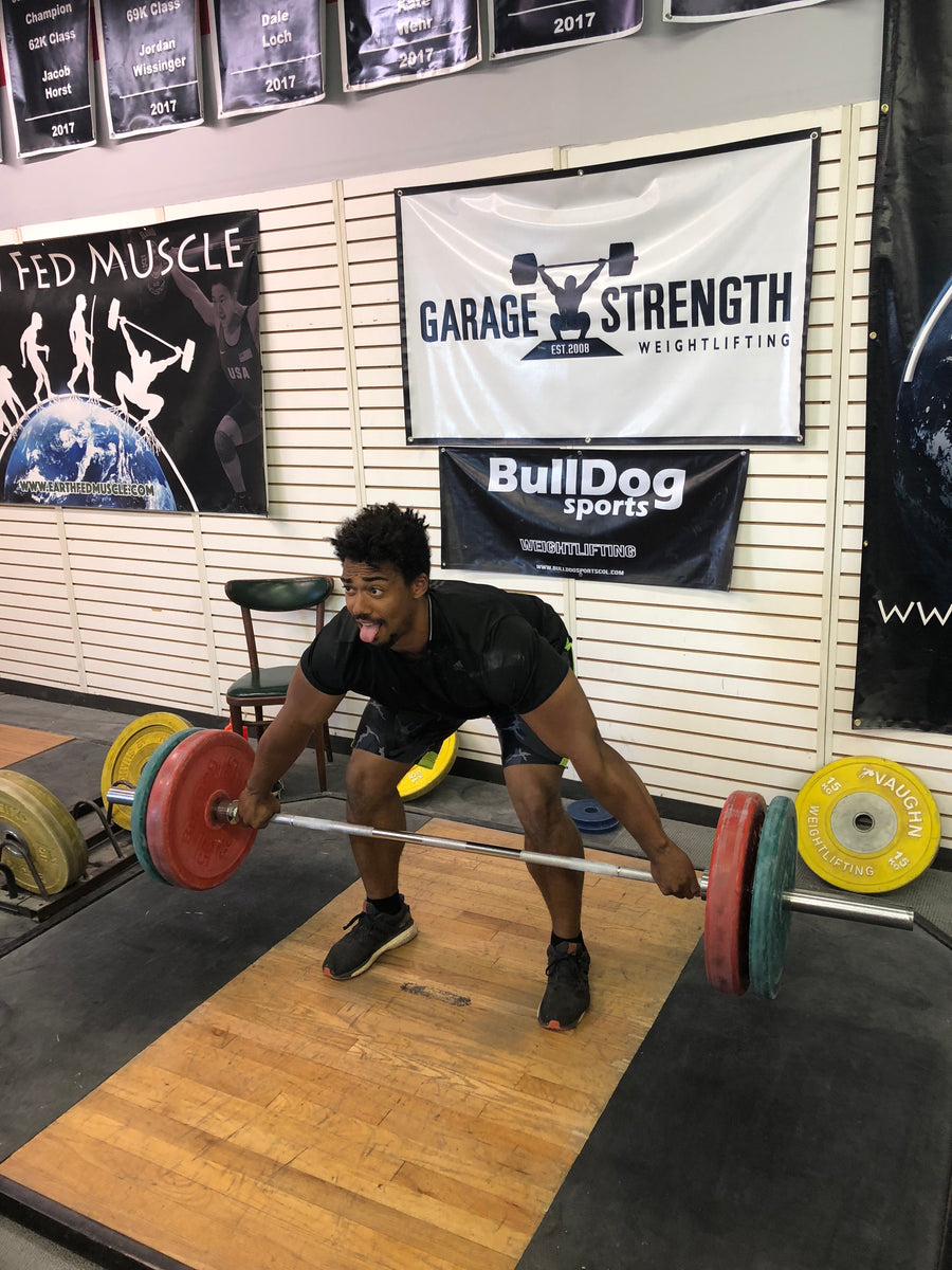 Lifting From the Hang vs. Blocks Pt. 2 Throwers Garage Strength