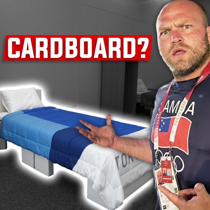 Tour of the Tokyo Village... Cardboard Beds?