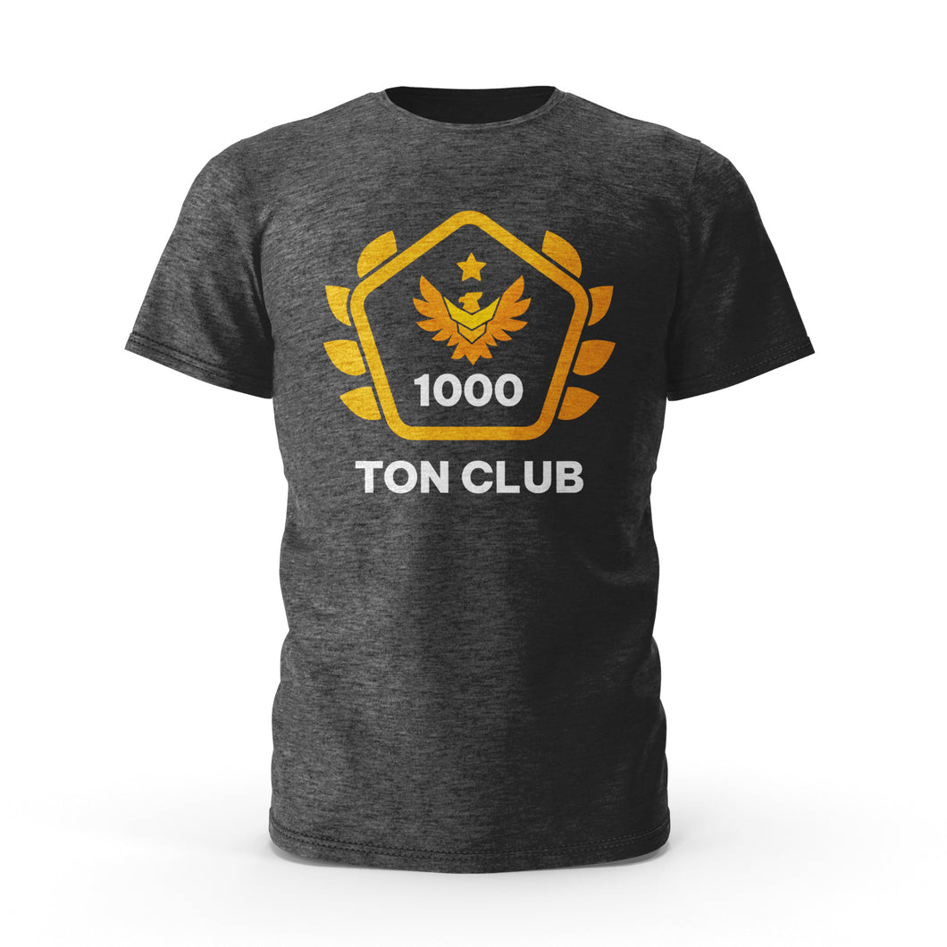1000 Ton Club T-Shirt (Premium)