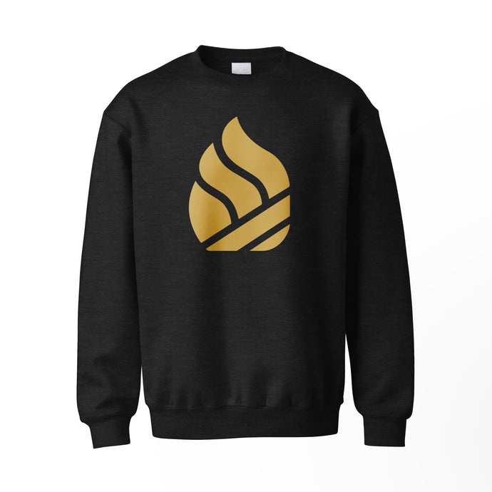 Garage Strength Flame Crewneck (Premium)