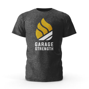 Garage Strength Gray Logo T-Shirt (Premium)