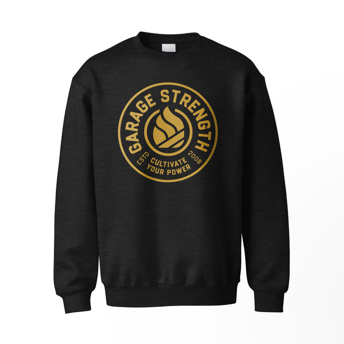 Garage Strength Stamp Crewneck (Premium)