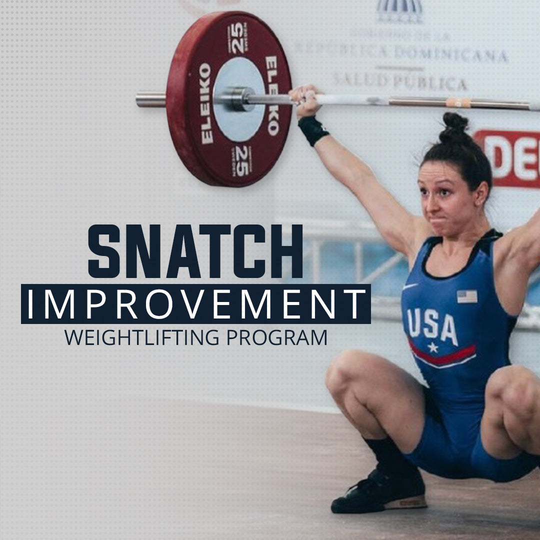 Snatch Progression Program Snatch Improvement Weightlifting Program – Garage Strength